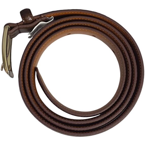 JOS. A. BANK BROWN GENUINE LEATHER 1\